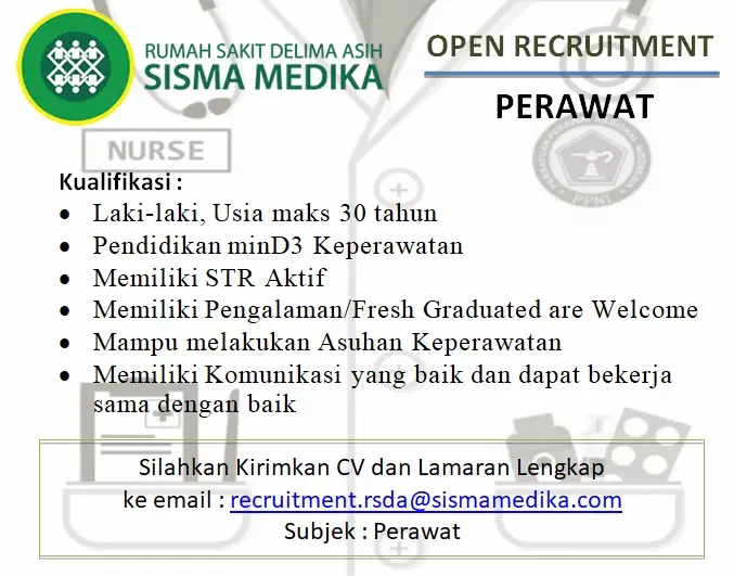 Loker Perawat dan Kefarmasian