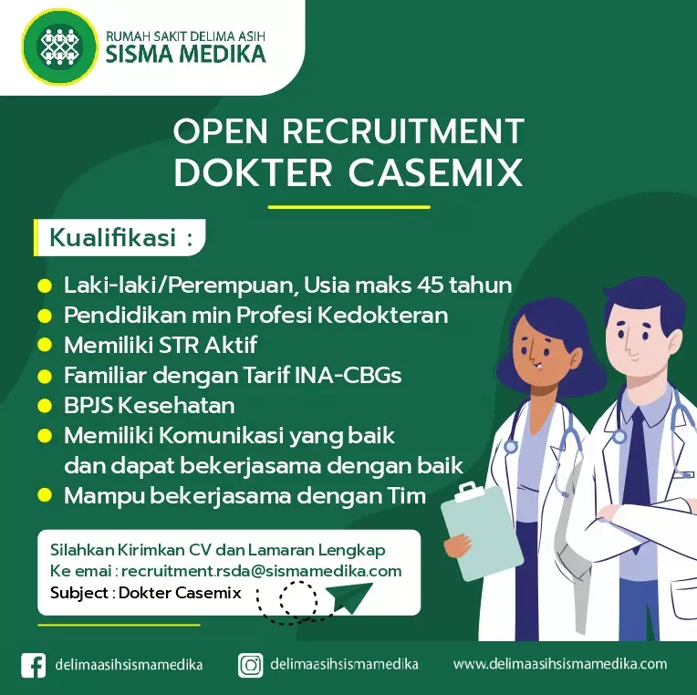 Lowongan Kerja Dokter Casemix