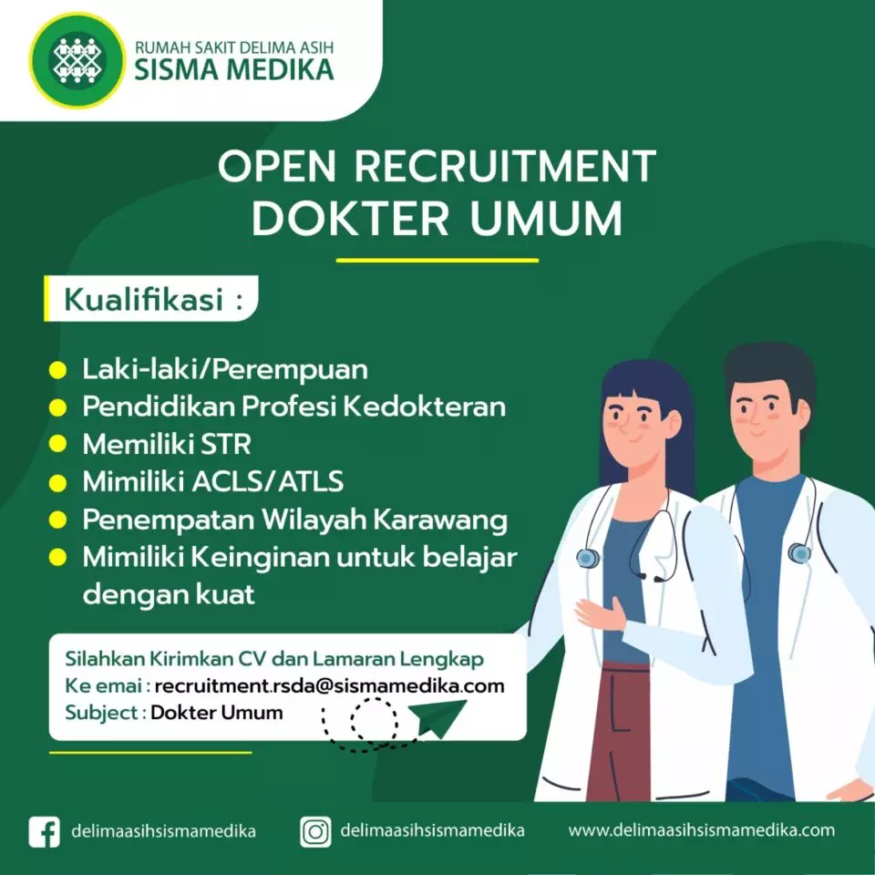 Lowongan Pekerjaan Dokter Umum
