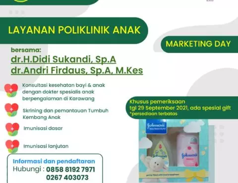 Marketing Day !! Promo Layanan Poliklinik Anak