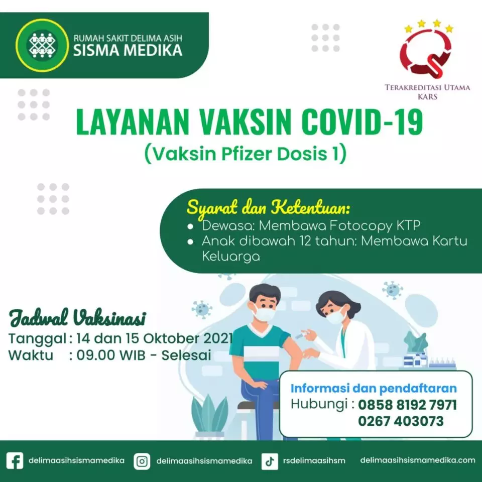 Layanan Vaksin Covid19 Pfizer